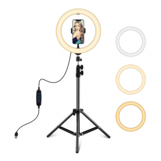 LED 10.2" Ring Light with Tripod Stand (Coming Soon)