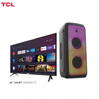 TCL 32" HD Android TV & Speaker Combo