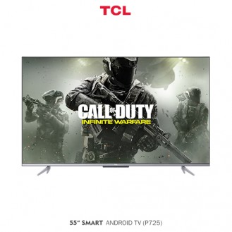 TCL 55" 4K LED Android TV (P725)
